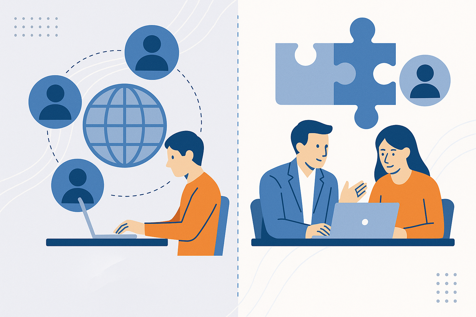 Resource augmentation - global talent integration with existing teams through seamless collaboration